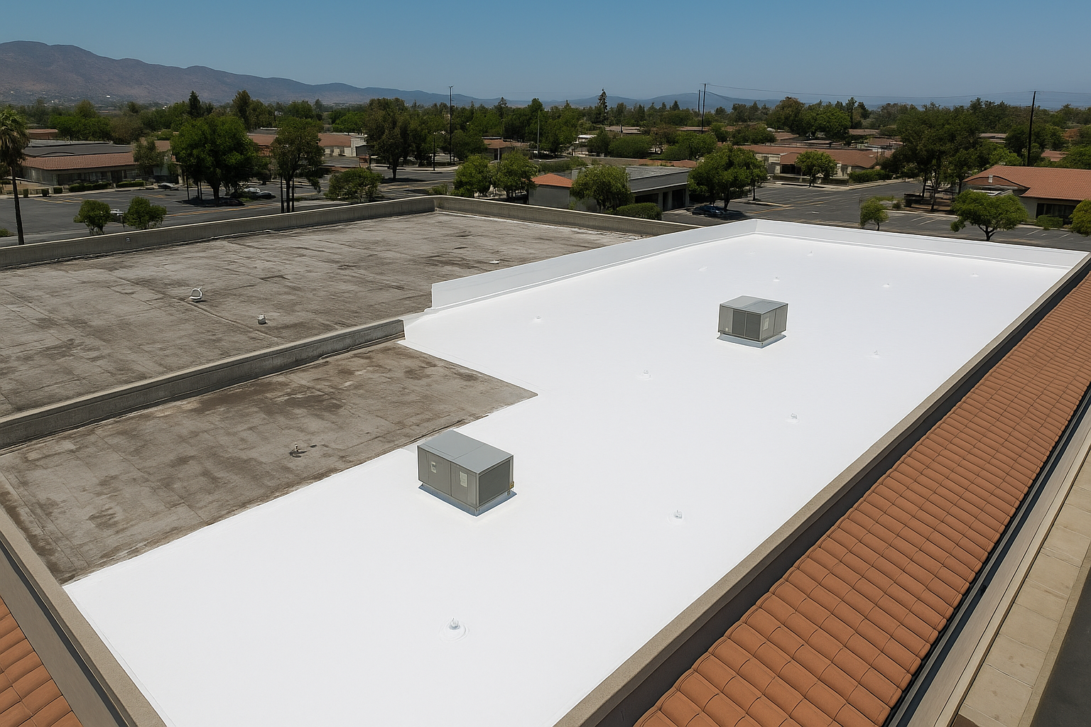 You are currently viewing My commercial roof is showing wear — should I repair it or just replace the whole thing?